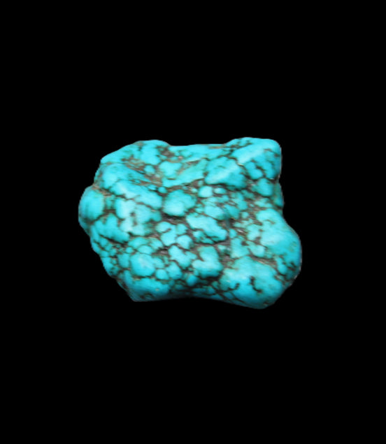 Persian Turquoise 38*26*16mm 25.0g in sunlight - Rocks and Things Store