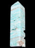 Blue Aragonite obelisk 106mm 170.7g in sunlight - Rocks and Things Store