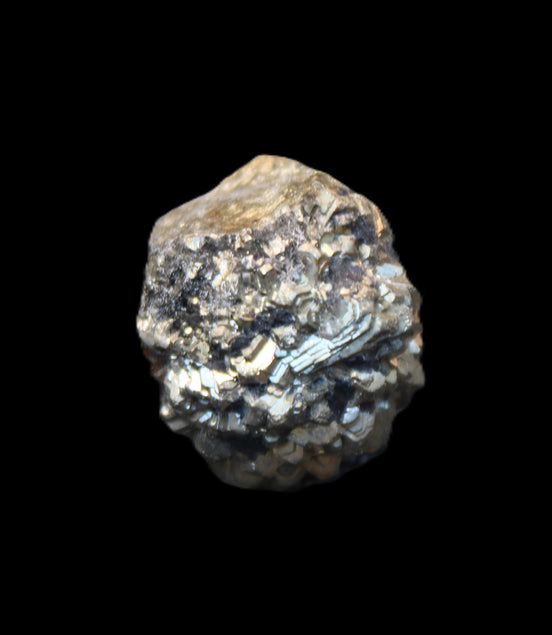 Chalcopyrite cluster from Pakistan 26-38mm 31-36g in sunlight - Rocks and Things Store