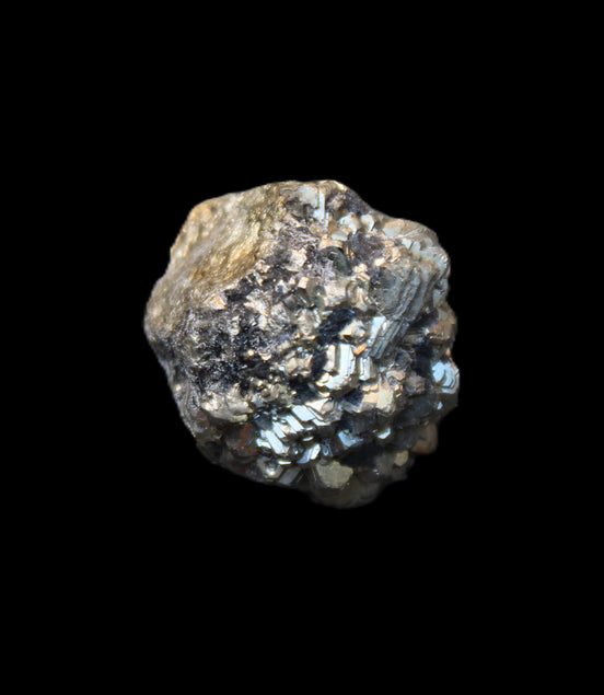 Chalcopyrite cluster from Pakistan 26-38mm 31-36g in sunlight - Rocks and Things Store
