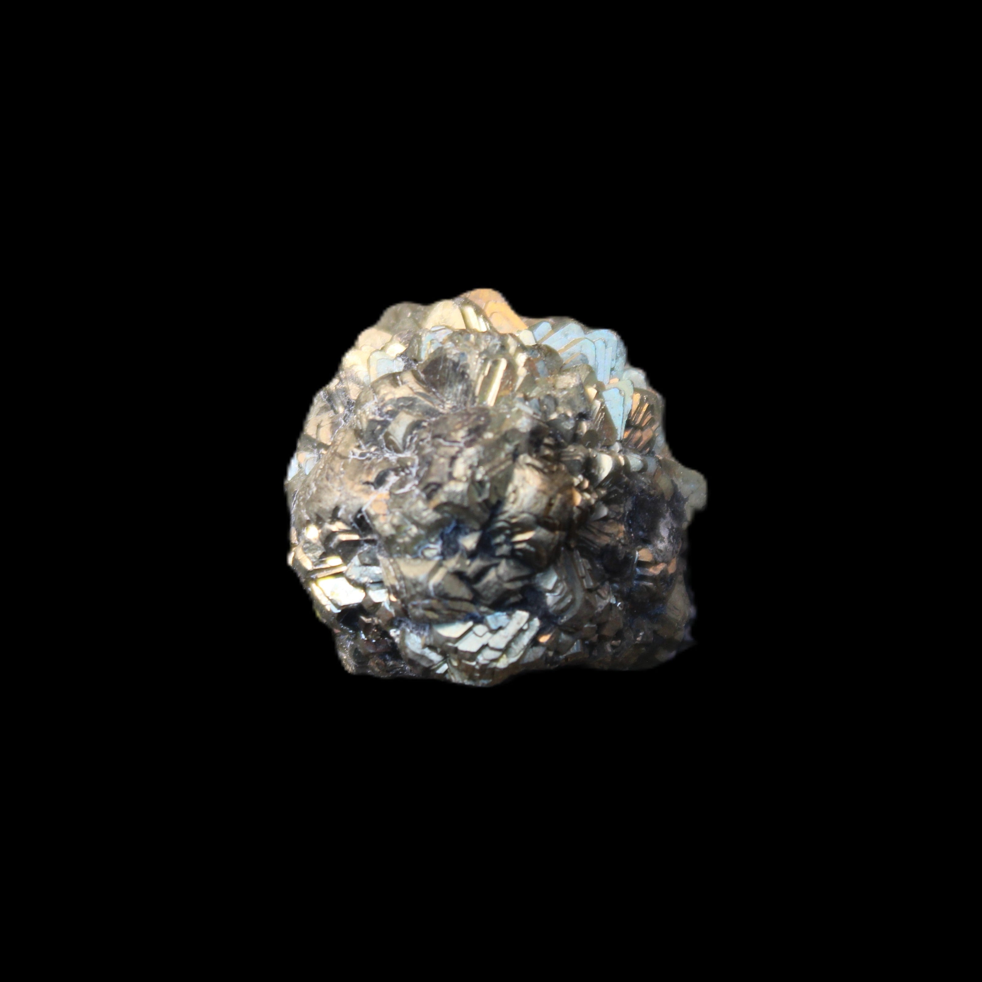 Chalcopyrite cluster from Pakistan 26-38mm 31-36g in sunlight - Rocks and Things Store
