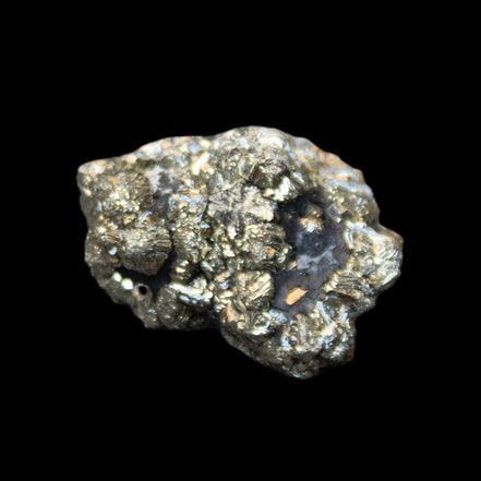 Chalcopyrite cluster from Pakistan 26-38mm 31-36g in sunlight - Rocks and Things Store