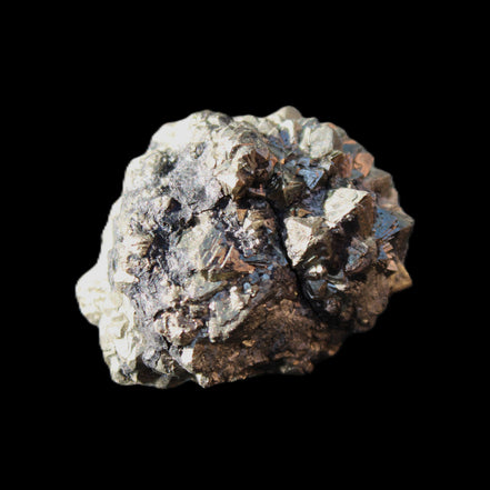 Chalcopyrite cluster from Pakistan 26-38mm 31-36g in sunlight - Rocks and Things Store