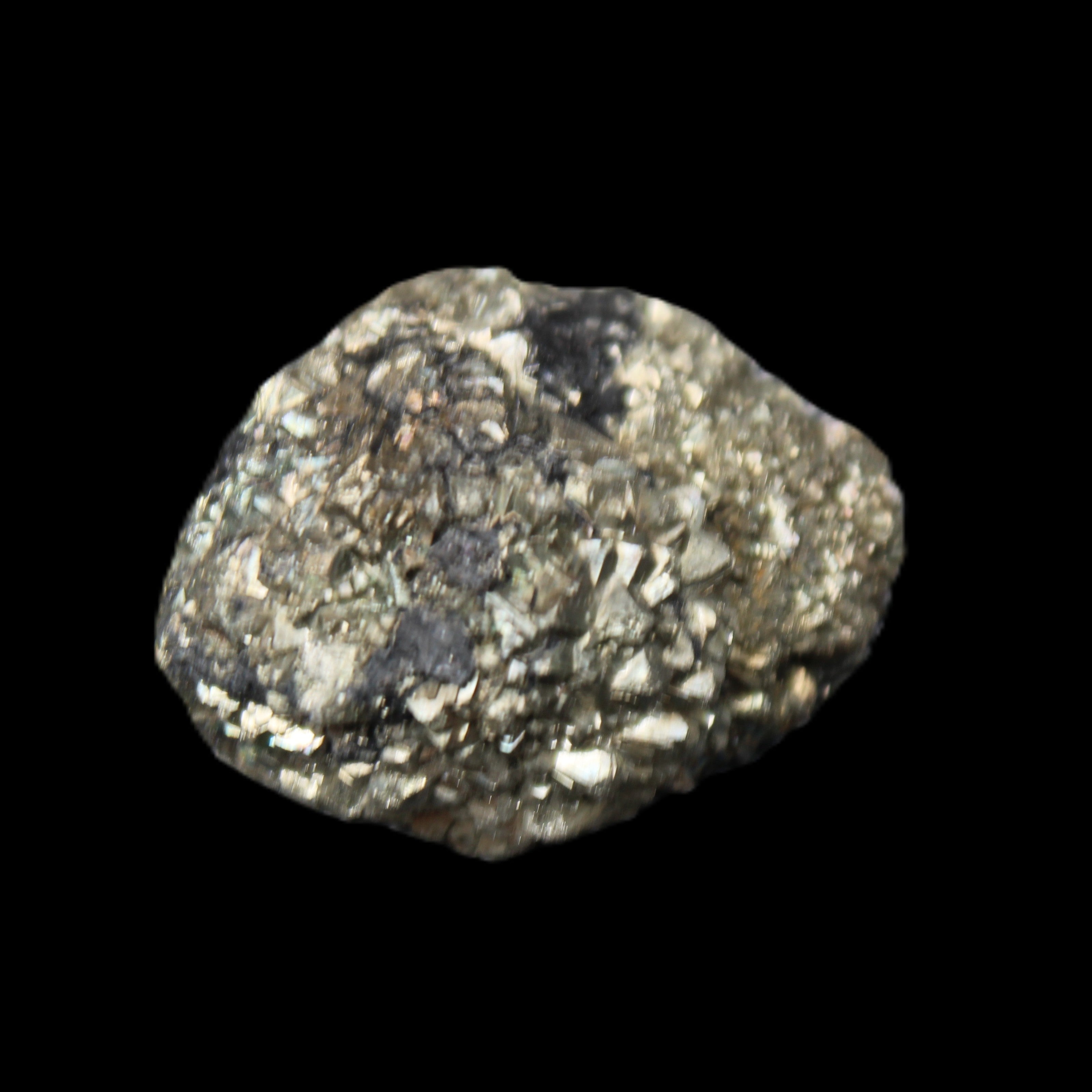 Chalcopyrite cluster from Pakistan 28-38mm 50-58g in sunlight - Rocks and Things Store