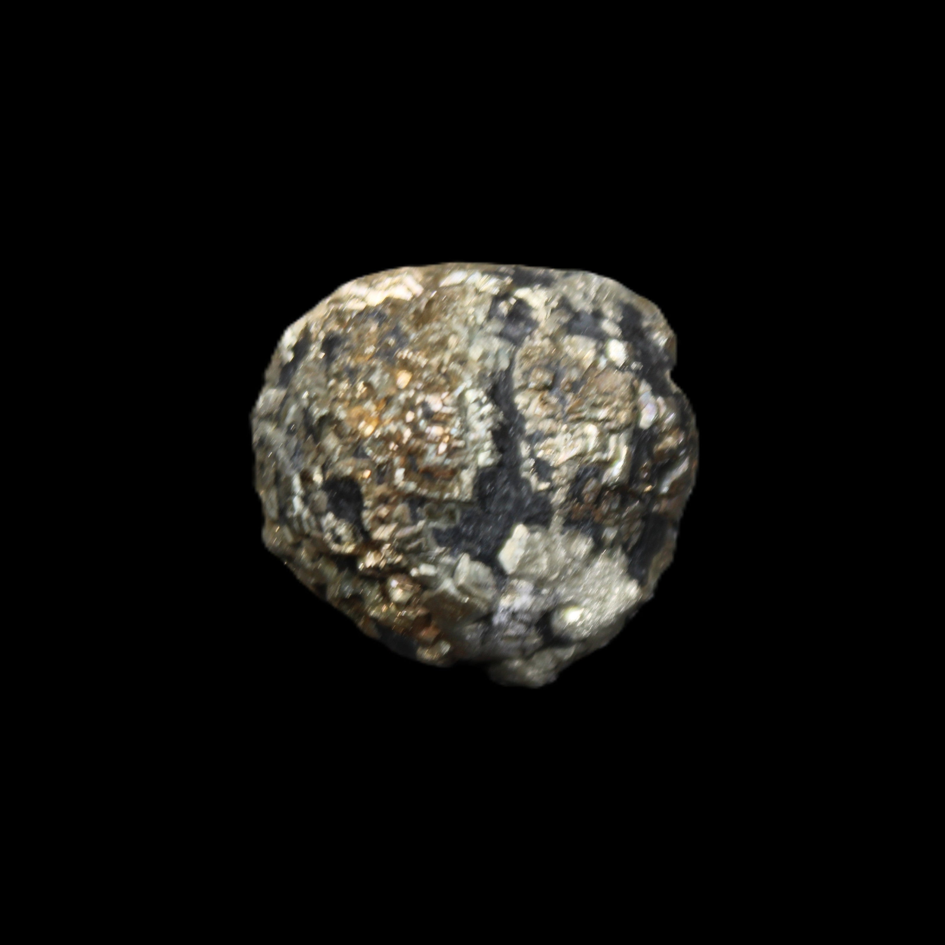 Chalcopyrite cluster from Pakistan 28-38mm 50-58g in sunlight - Rocks and Things Store