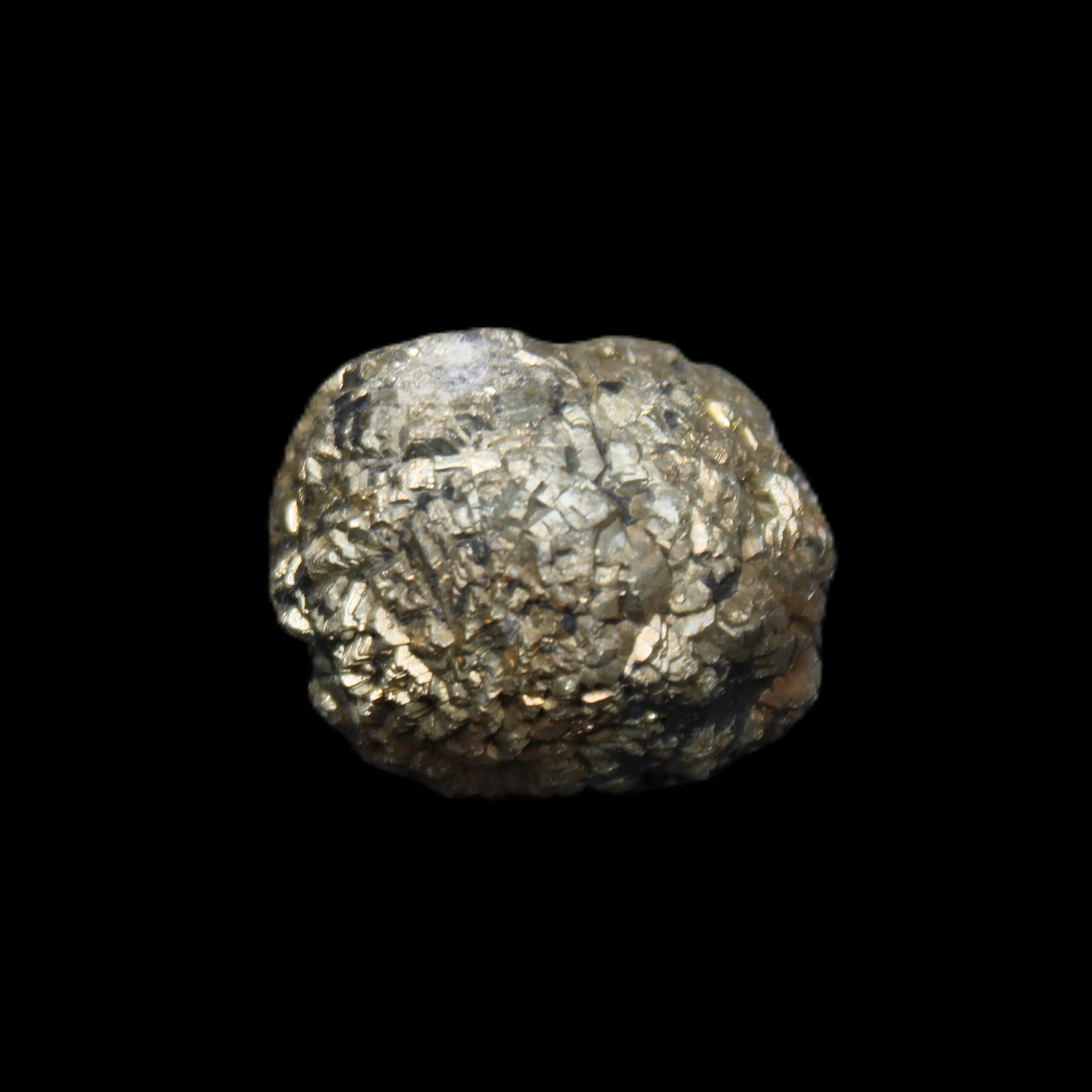 Chalcopyrite cluster from Pakistan 28-38mm 50-58g in sunlight - Rocks and Things Store