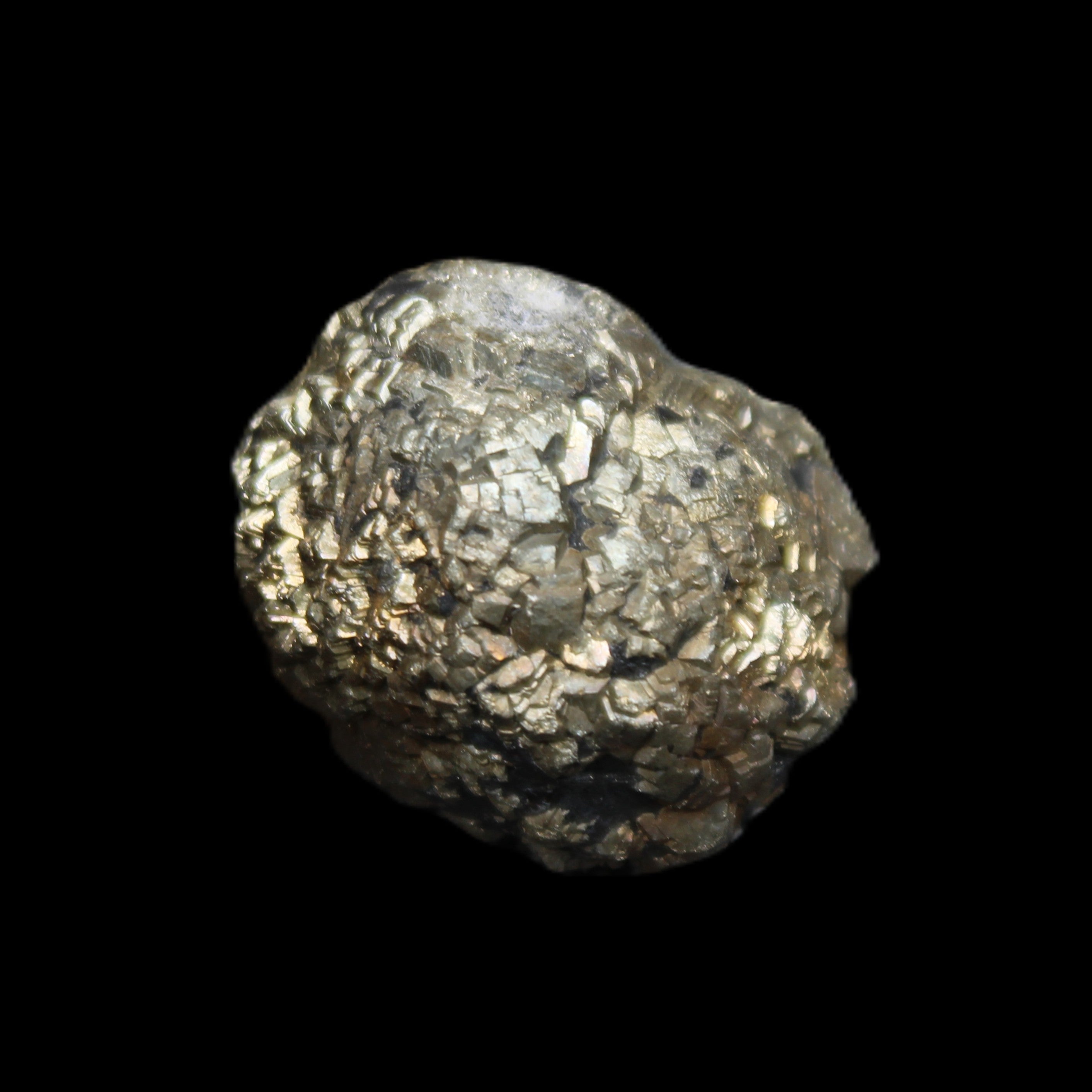 Chalcopyrite cluster from Pakistan 28-38mm 50-58g in sunlight - Rocks and Things Store