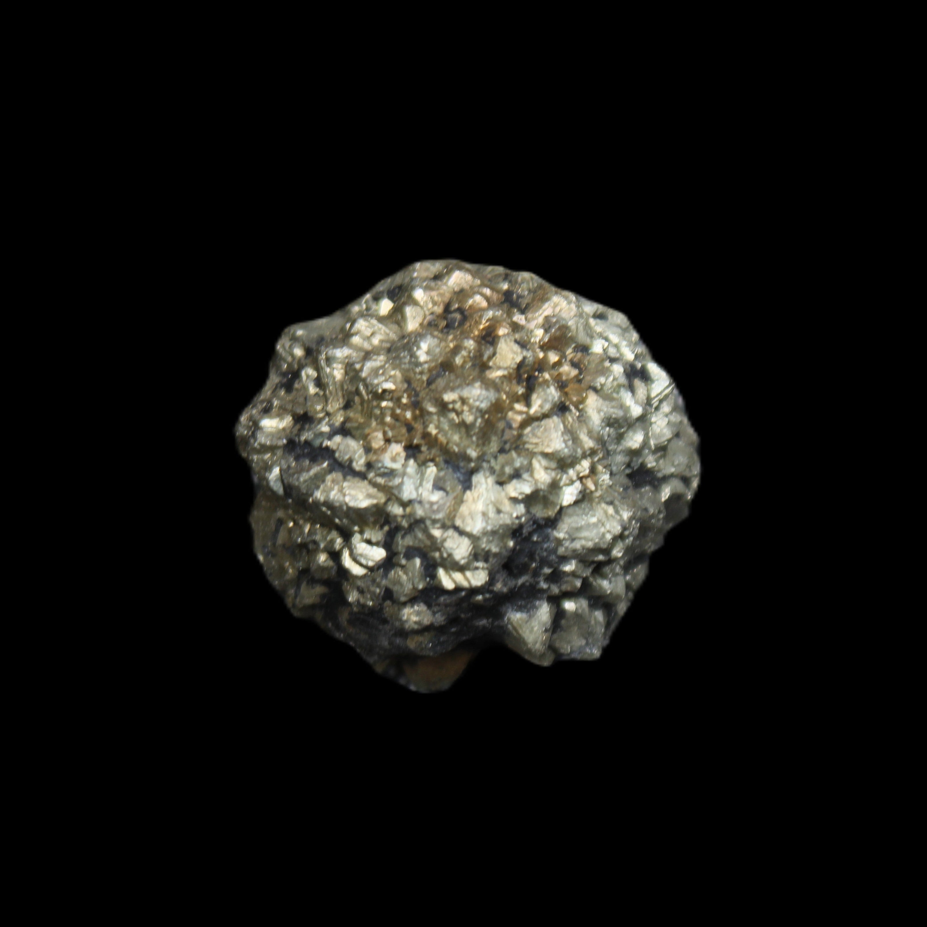 Chalcopyrite cluster from Pakistan 28-38mm 50-58g in sunlight - Rocks and Things Store