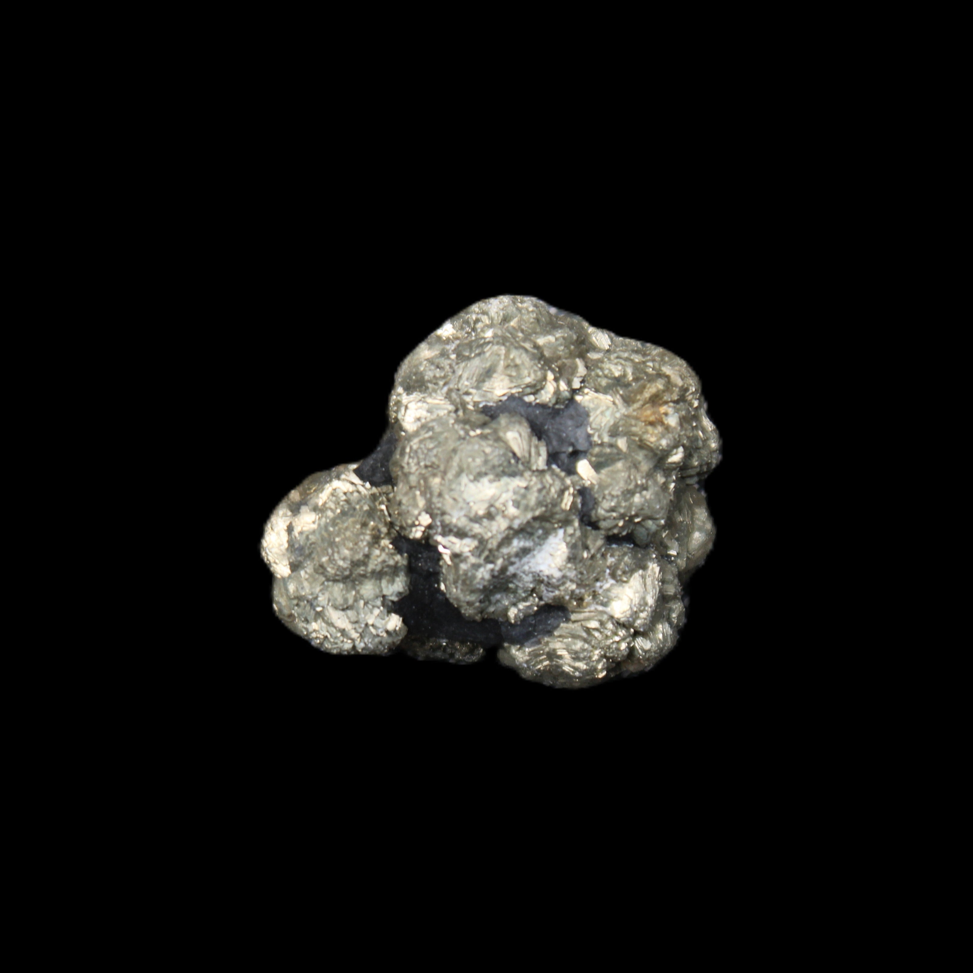Chalcopyrite cluster from Pakistan 28-38mm 50-58g in sunlight - Rocks and Things Store