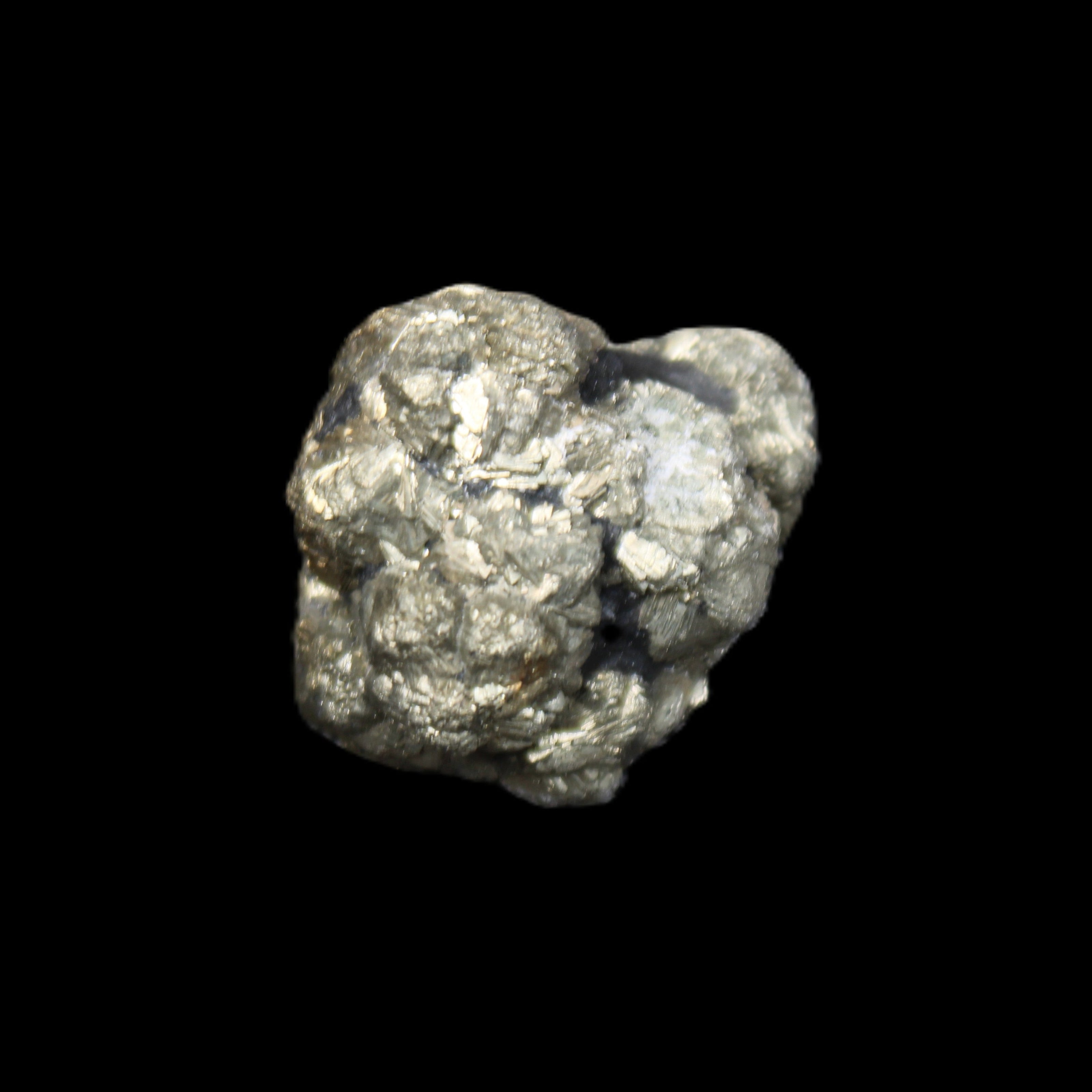 Chalcopyrite cluster from Pakistan 28-38mm 50-58g in sunlight - Rocks and Things Store