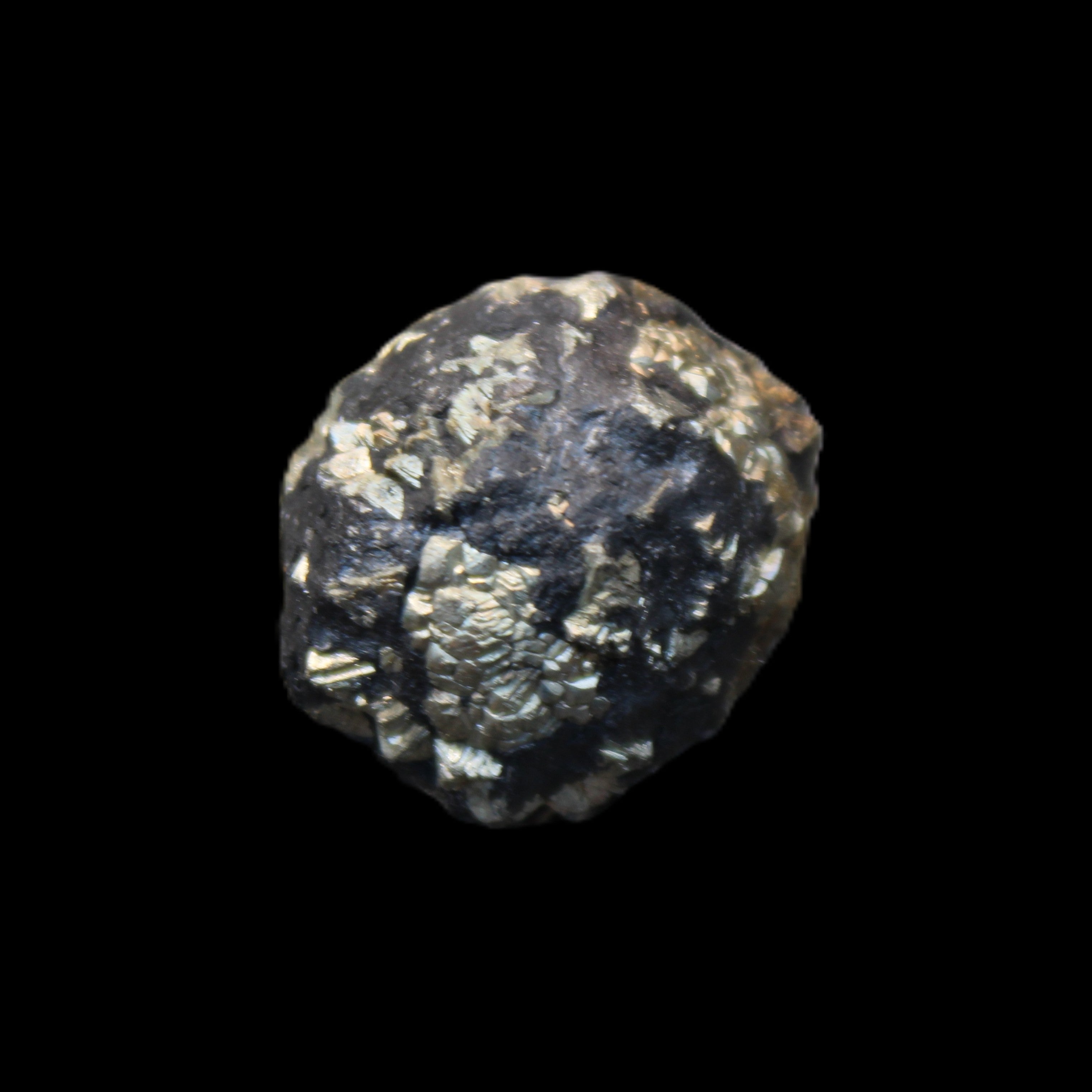 Chalcopyrite cluster from Pakistan 24mm 23g in sunlight - Rocks and Things Store