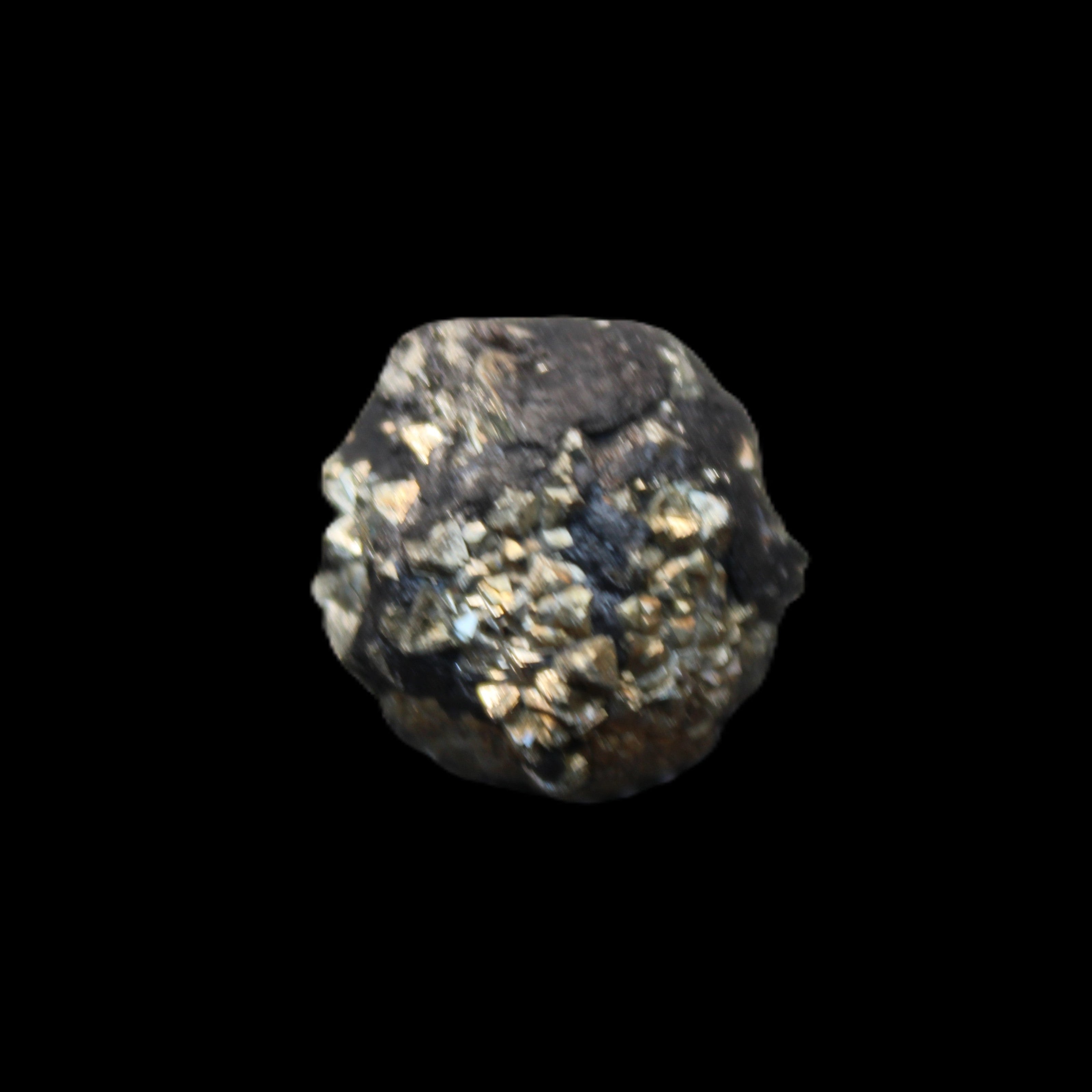 Chalcopyrite cluster from Pakistan 24mm 23g in sunlight - Rocks and Things Store