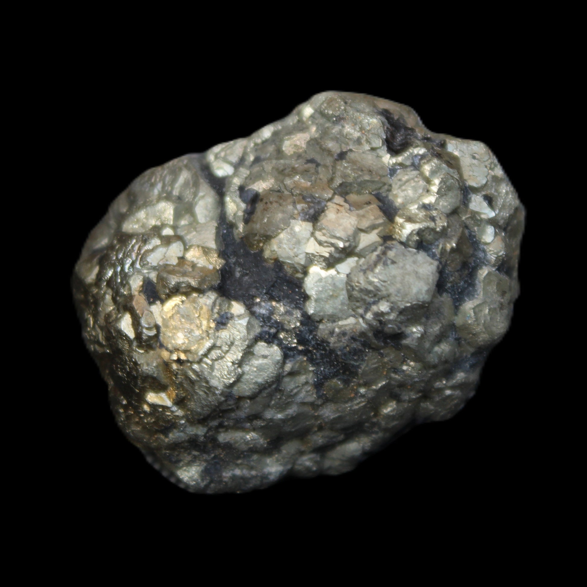 Chalcopyrite cluster from Pakistan 40mm 78.3g in sunlight - Rocks and Things Store