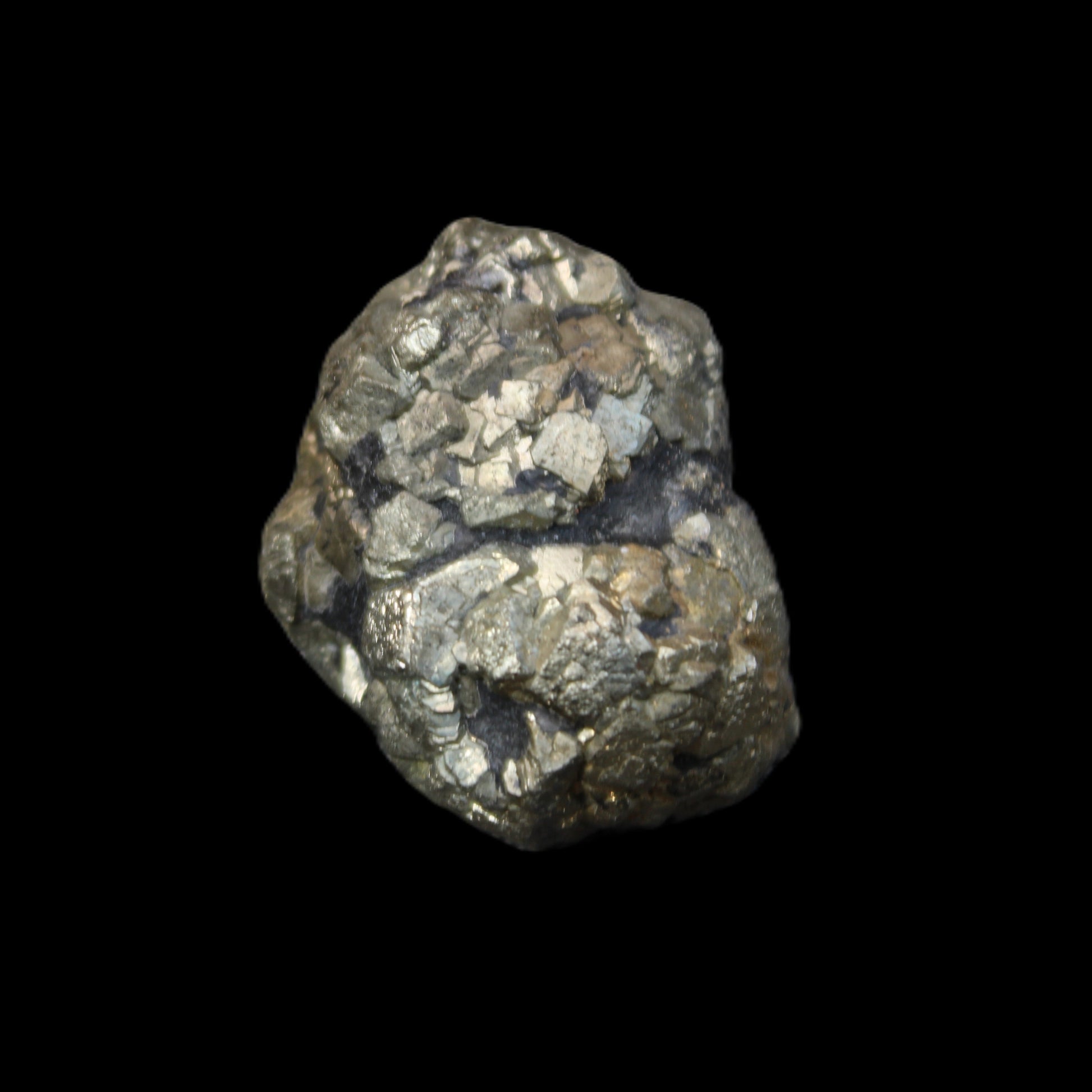 Chalcopyrite cluster from Pakistan 40mm 78.3g in sunlight - Rocks and Things Store