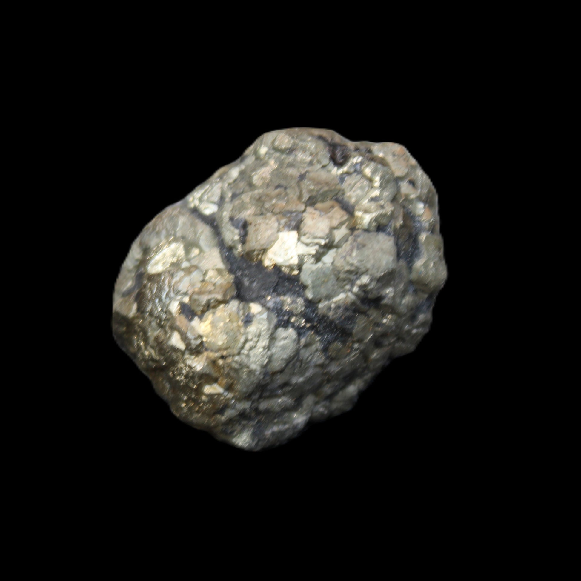 Chalcopyrite cluster from Pakistan 40mm 78.3g in sunlight - Rocks and Things Store