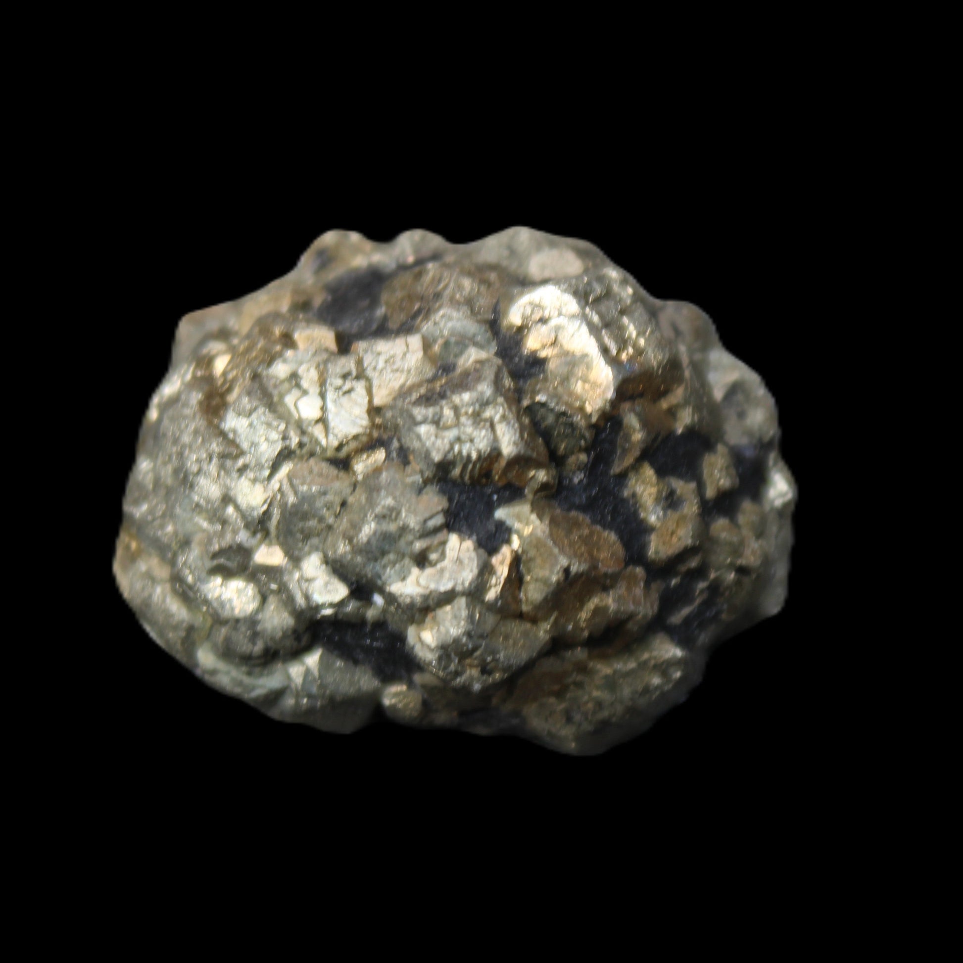 Chalcopyrite cluster from Pakistan 40mm 78.3g in sunlight - Rocks and Things Store