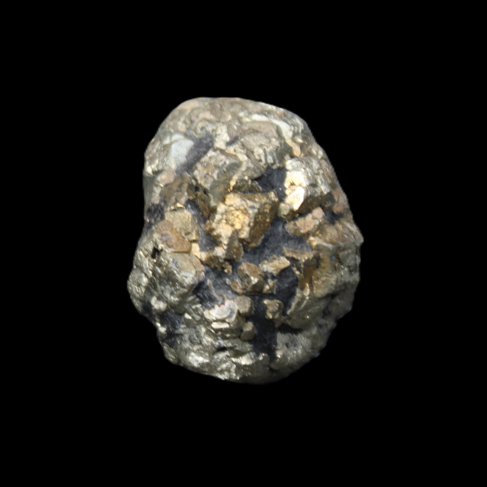 Chalcopyrite cluster from Pakistan 40mm 78.3g in sunlight - Rocks and Things Store