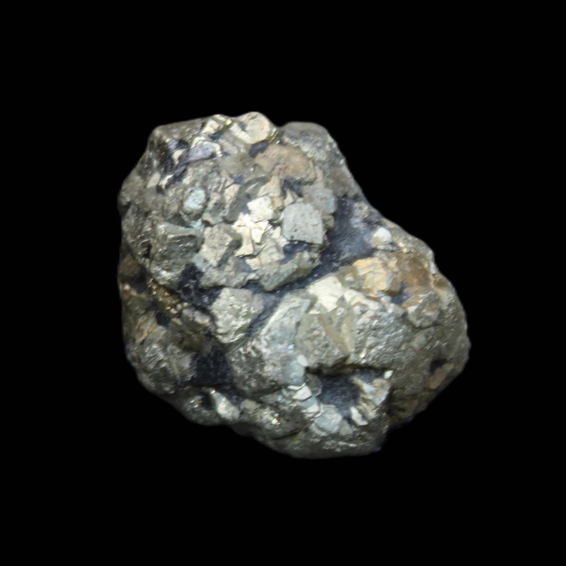 Chalcopyrite cluster from Pakistan 40mm 78.3g in sunlight - Rocks and Things Store