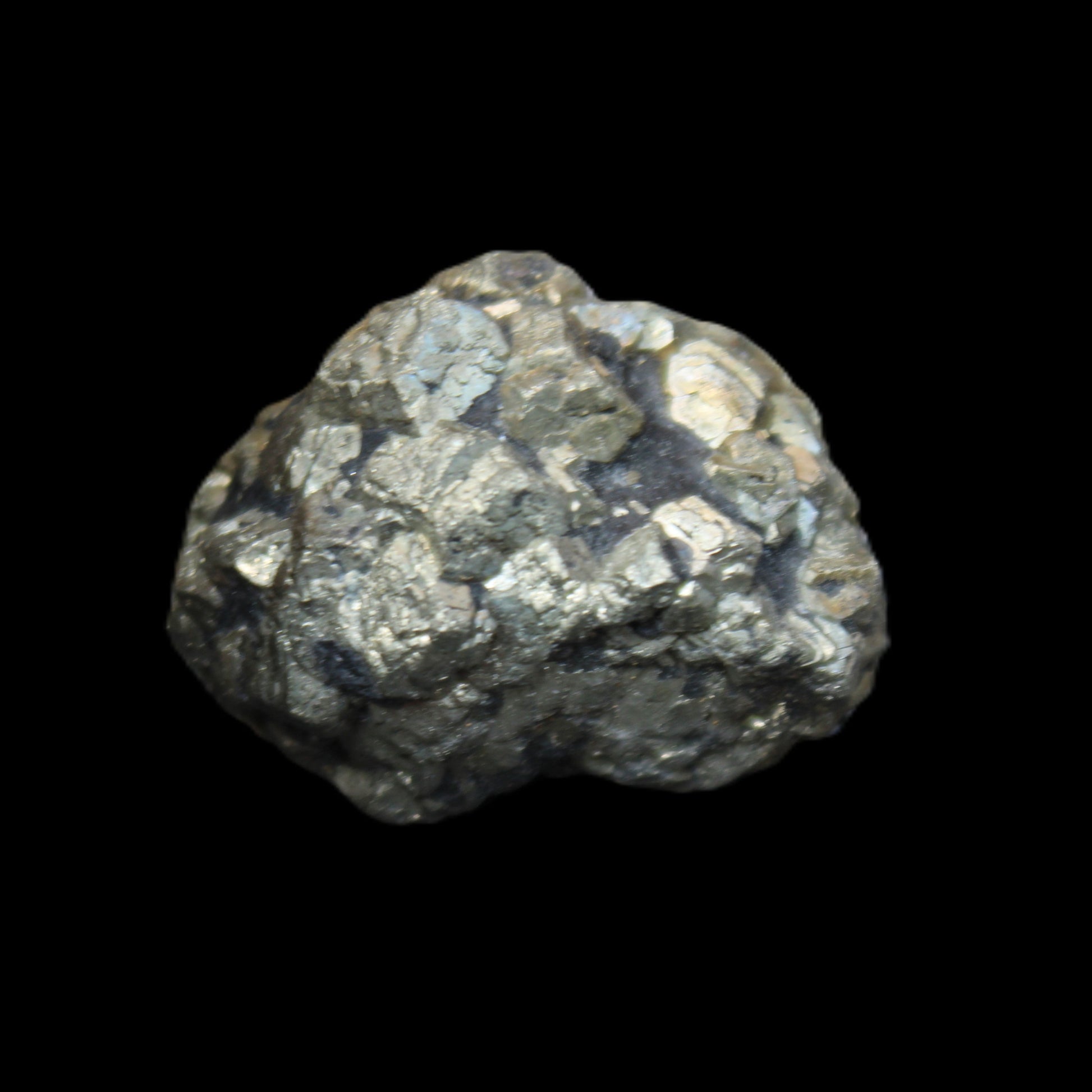 Chalcopyrite cluster from Pakistan 40mm 78.3g in sunlight - Rocks and Things Store