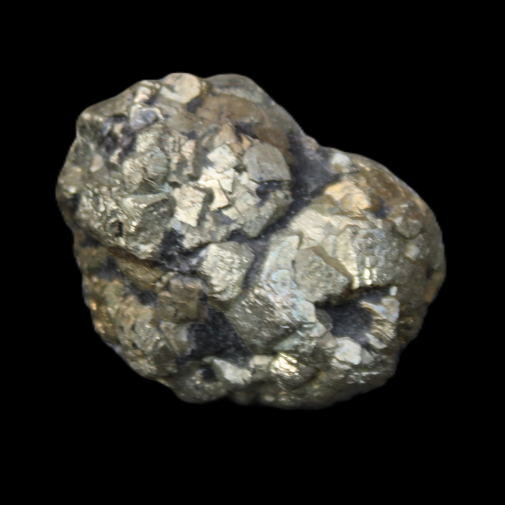 Chalcopyrite cluster from Pakistan 40mm 78.3g in sunlight - Rocks and Things Store