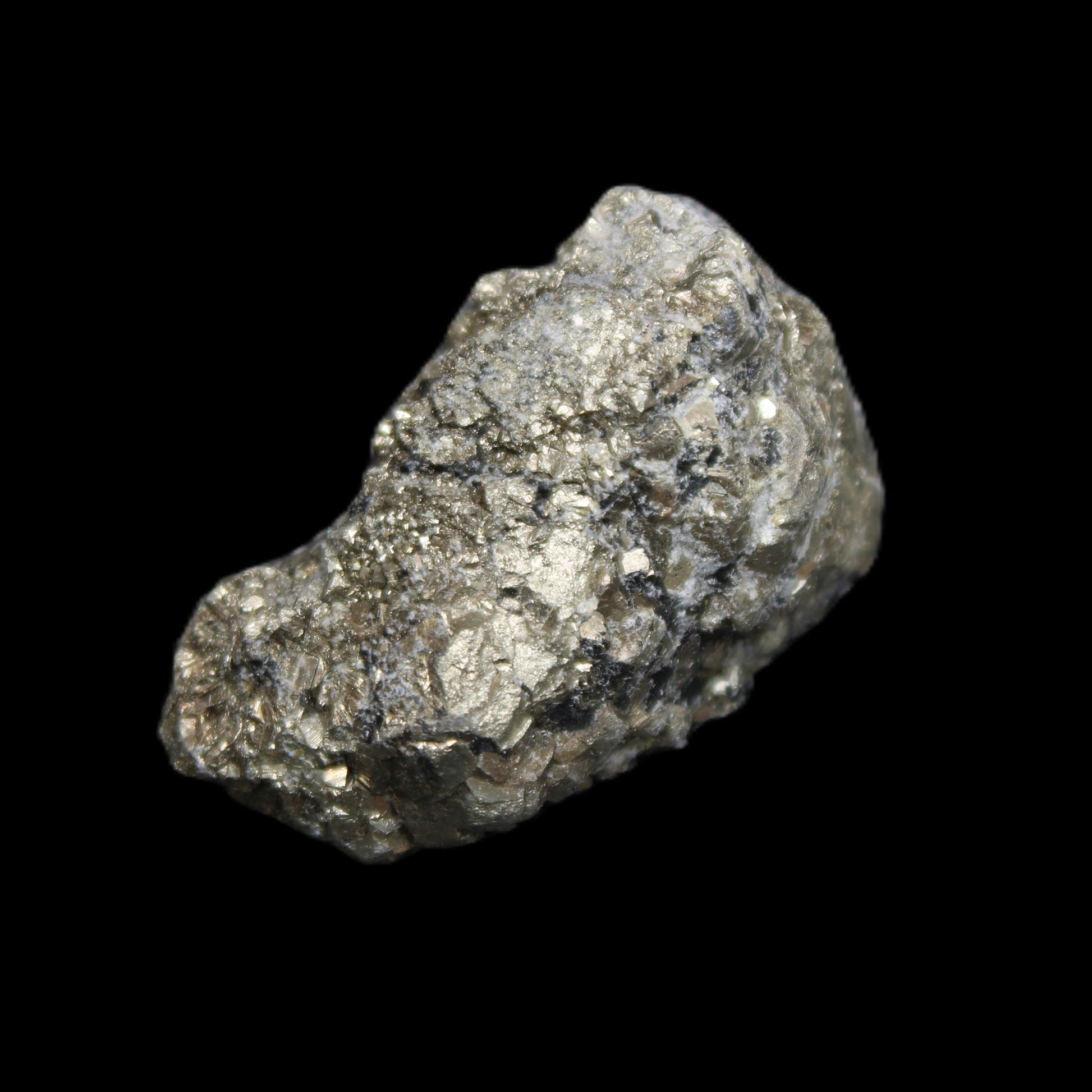 Chalcopyrite cluster from Pakistan 35-40mm 60-67g in sunlight - Rocks and Things Store