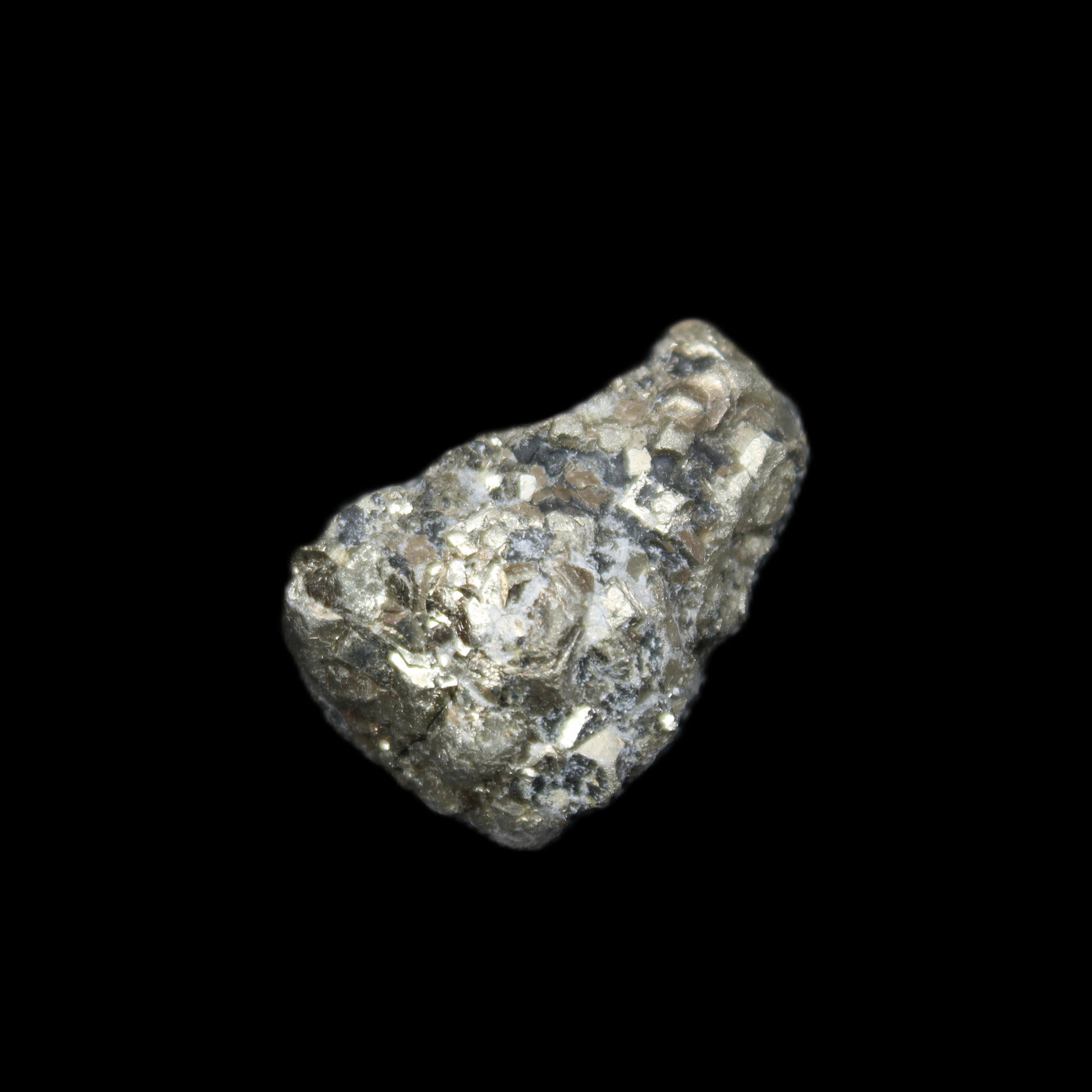 Chalcopyrite cluster from Pakistan 35-40mm 60-67g in sunlight - Rocks and Things Store