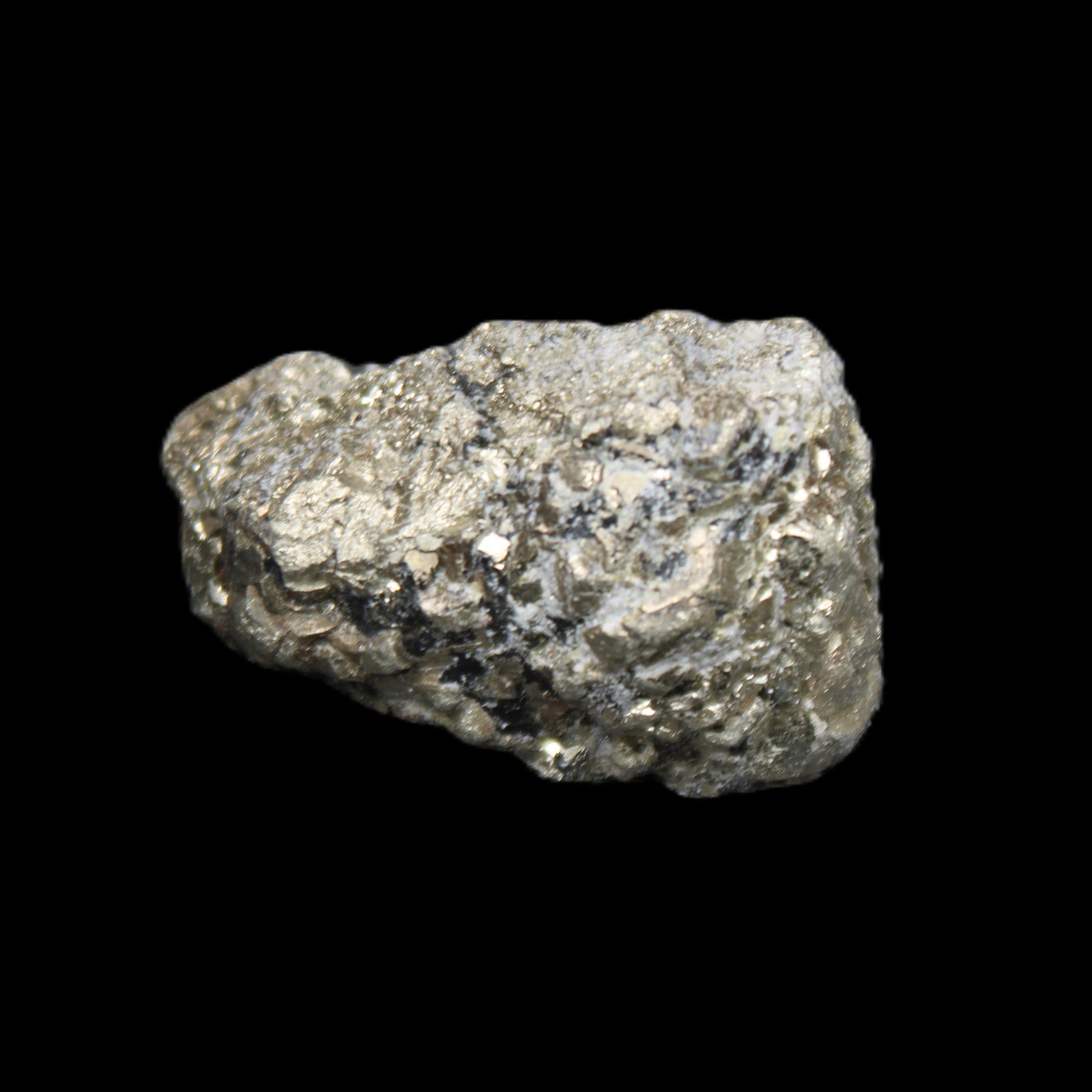 Chalcopyrite cluster from Pakistan 35-40mm 60-67g in sunlight - Rocks and Things Store