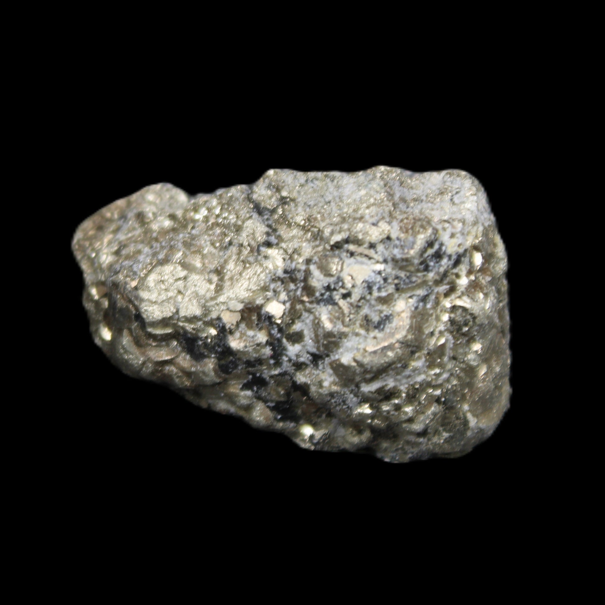 Chalcopyrite cluster from Pakistan 35-40mm 60-67g in sunlight - Rocks and Things Store