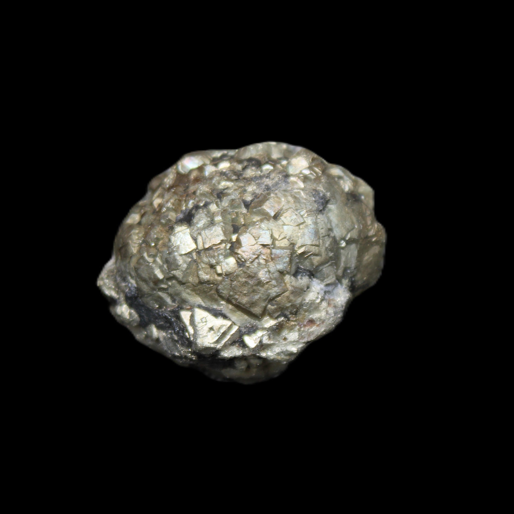 Chalcopyrite cluster from Pakistan 35-40mm 60-67g in sunlight - Rocks and Things Store