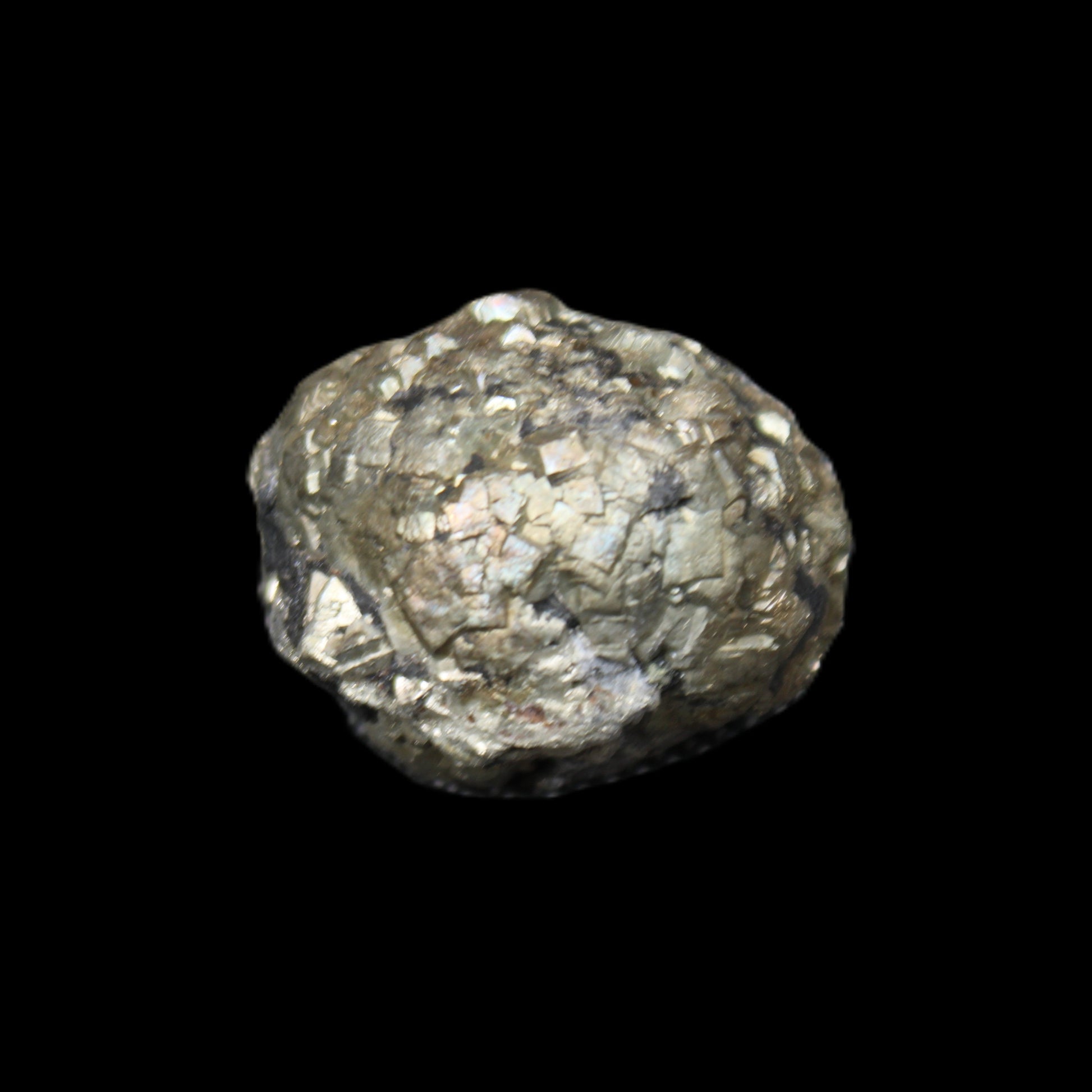 Chalcopyrite cluster from Pakistan 35-40mm 60-67g in sunlight - Rocks and Things Store