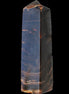 Chocolate Calcite obelisk 136*36mm 366g in sunlight - Rocks and Things Store
