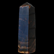 Chocolate Calcite obelisk 136*36mm 366g in sunlight - Rocks and Things Store