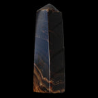 Chocolate Calcite obelisk 136*36mm 366g in sunlight - Rocks and Things Store