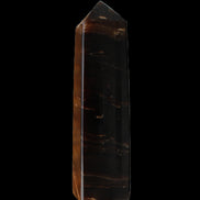 Chocolate Calcite obelisk 108*32mm 216g in sunlight - Rocks and Things Store