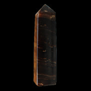 Chocolate Calcite obelisk 108*32mm 216g in sunlight - Rocks and Things Store
