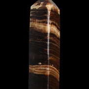 Chocolate Calcite obelisk 116*32mm 243g in sunlight - Rocks and Things Store