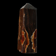 Chocolate Calcite obelisk 91*34mm 211g in sunlight - Rocks and Things Store