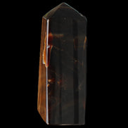 Chocolate Calcite obelisk 97*39mm 243g in sunlight - Rocks and Things Store