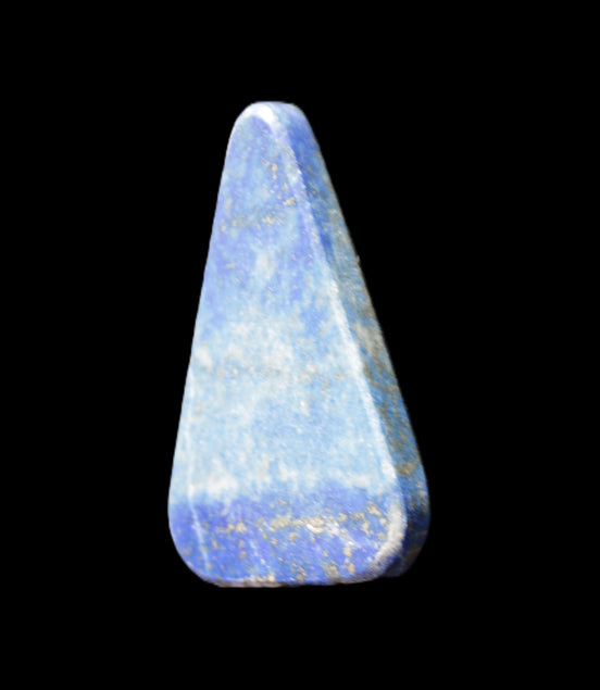 Lapis Lazuli triangular pendant shape 25-28*47-49mm 15.9-17.7g in sunlight - Rocks and Things Store