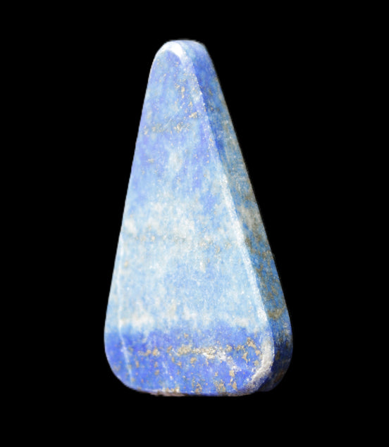 Lapis Lazuli triangular pendant shape 25-28*47-49mm 15.9-17.7g in sunlight - Rocks and Things Store