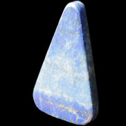 Lapis Lazuli triangular pendant shape 25-28*47-49mm 15.9-17.7g in sunlight - Rocks and Things Store