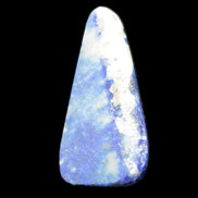 Lapis Lazuli triangular pendant shape 25-28*47-49mm 15.9-17.7g in sunlight - Rocks and Things Store