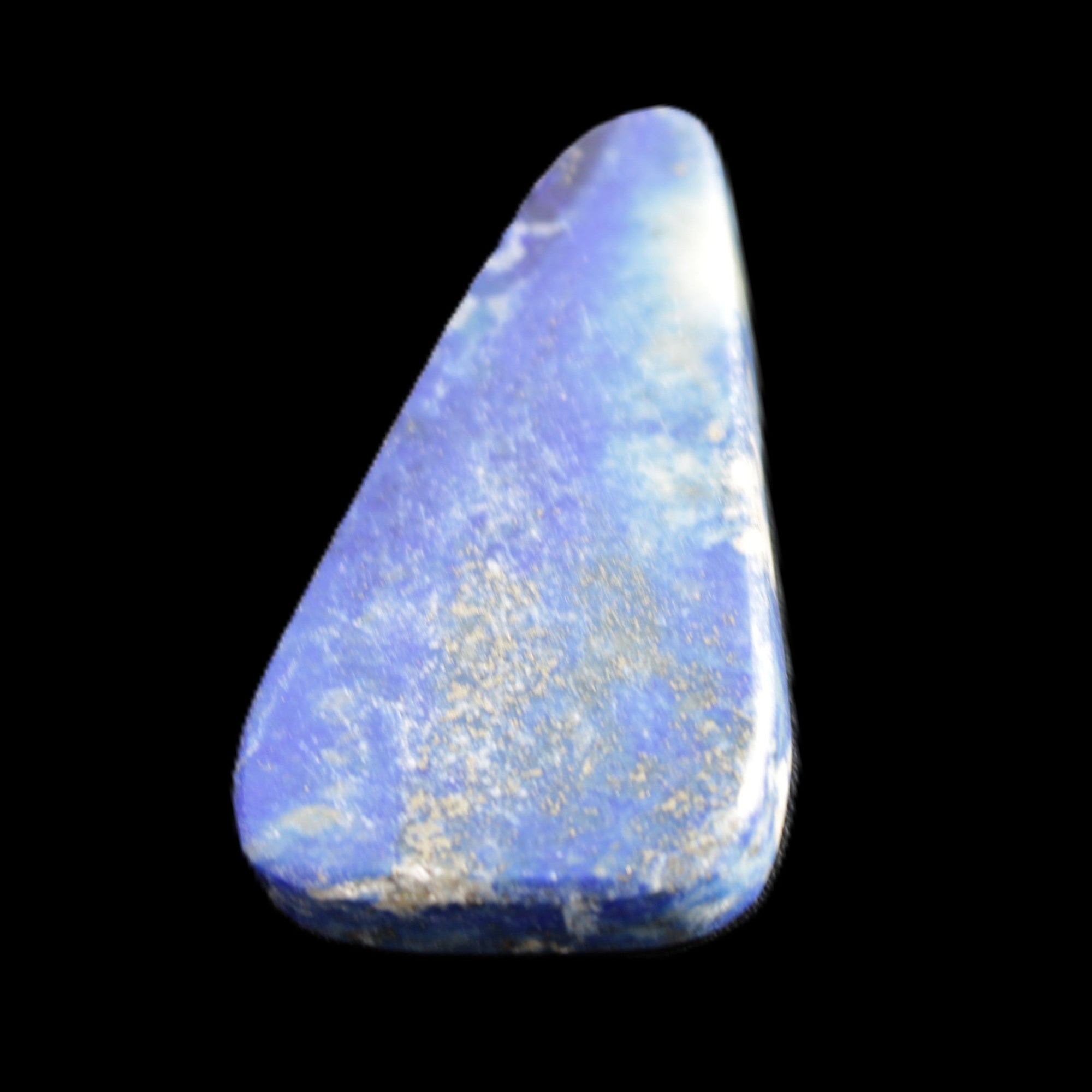 Lapis Lazuli triangular pendant shape 25-28*47-49mm 15.9-17.7g in sunlight - Rocks and Things Store