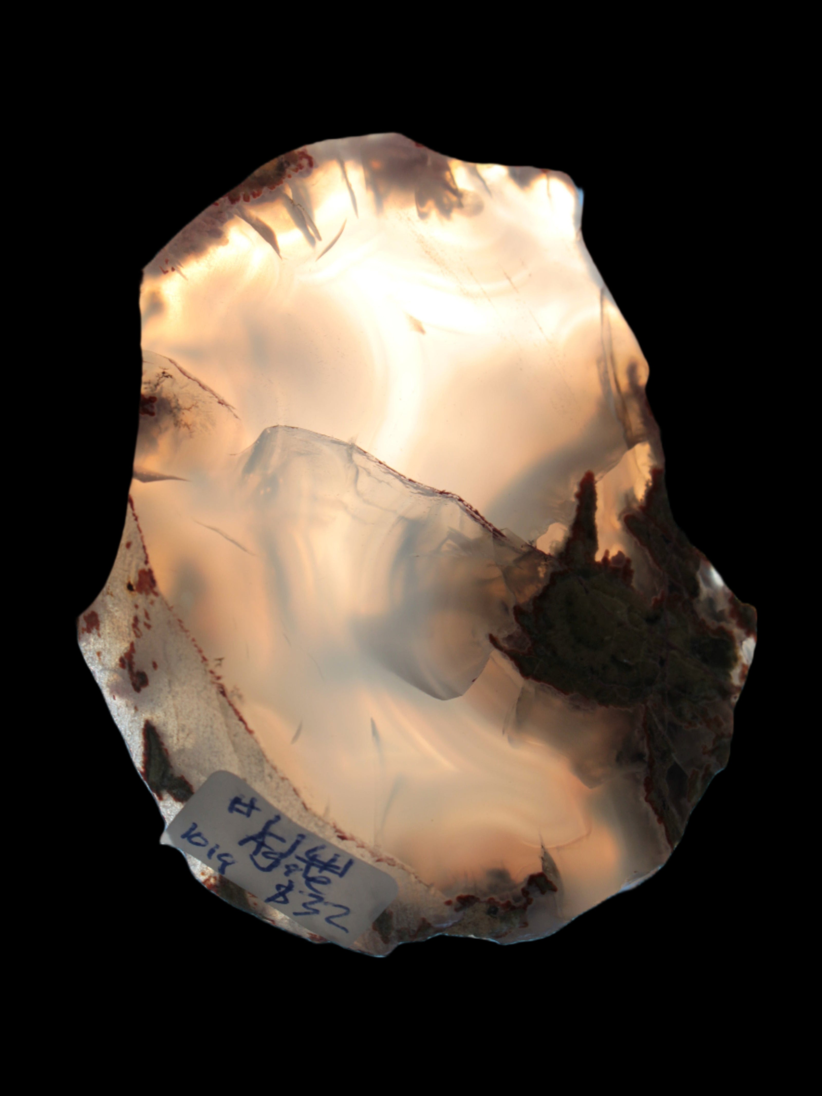 Agate geode slice 101g from Pakistan - Rocks and Things Store