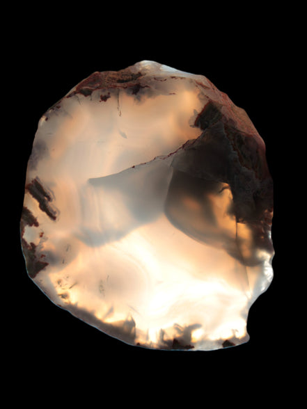 Agate geode slice 101g from Pakistan - Rocks and Things Store