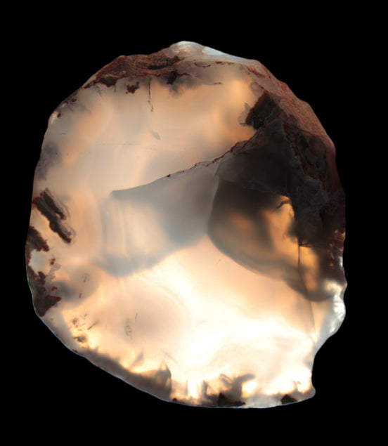 Agate geode slice 101g from Pakistan - Rocks and Things Store