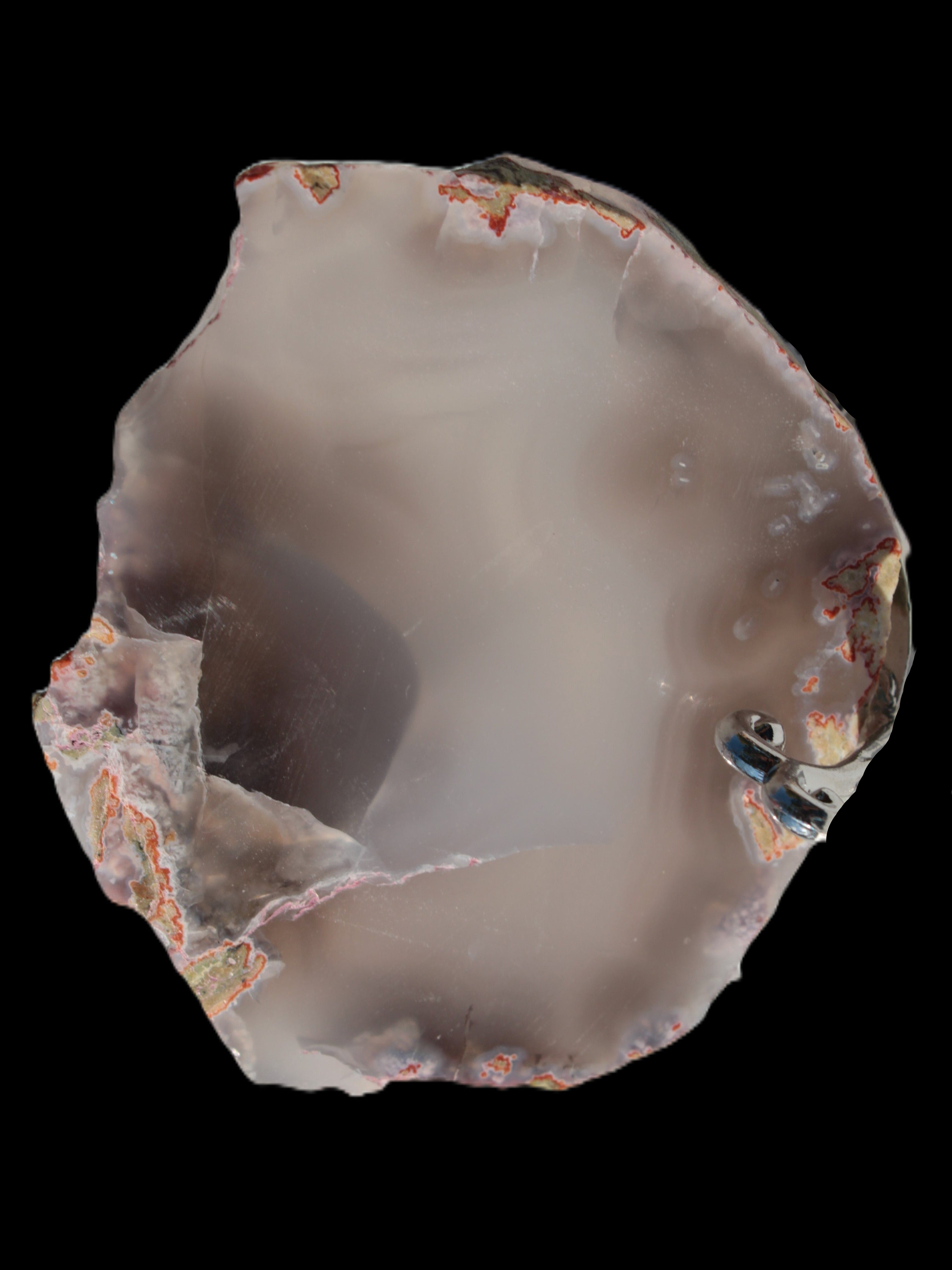 Agate geode slice 101g from Pakistan - Rocks and Things Store