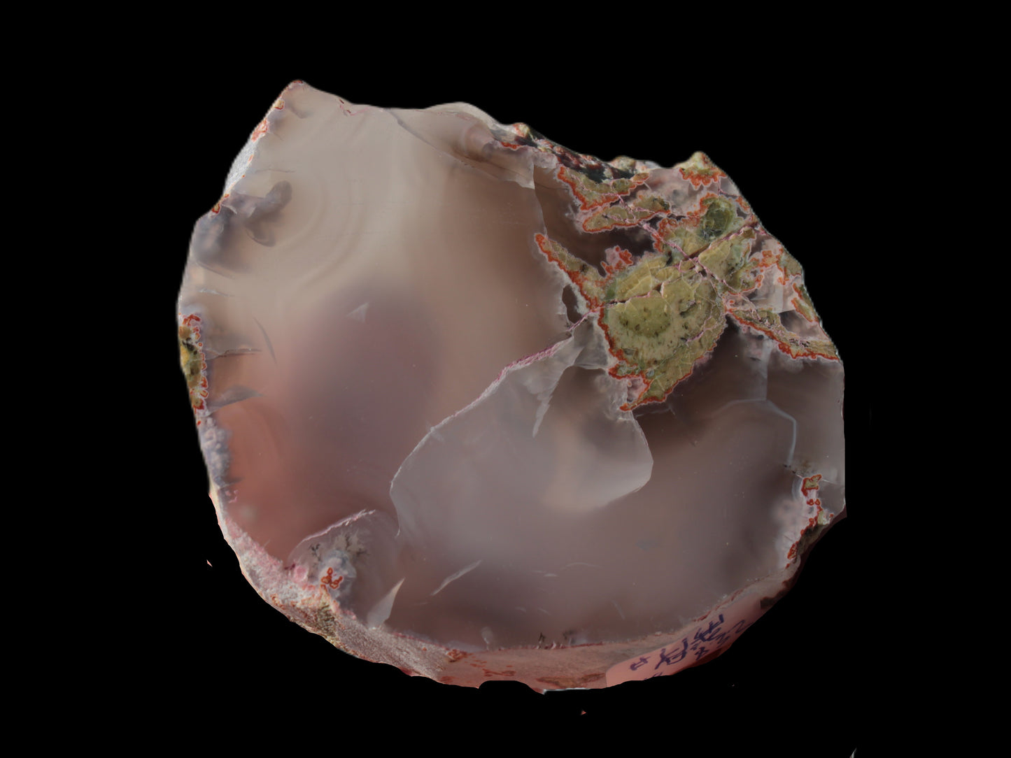 Agate geode slice 101g Rocks and Things