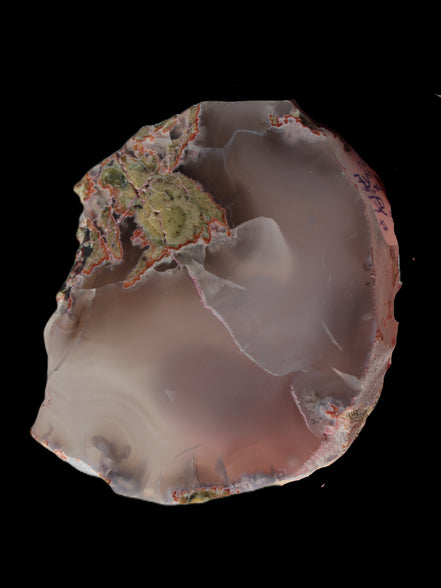 Agate geode slice 101g from Pakistan - Rocks and Things Store