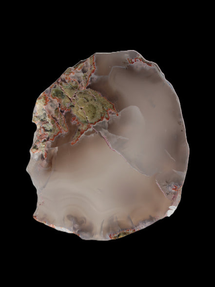 Agate geode slice 101g from Pakistan - Rocks and Things Store
